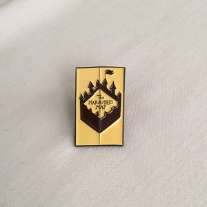 🍏50% OFF/3+...THE MAURAUDER'S MAP Pin (Harry Potter)
